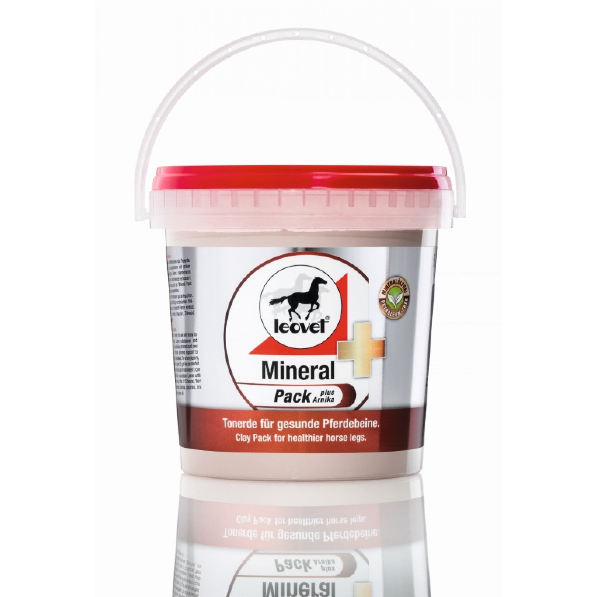 Accessoires Cavalier LEOVET PACK MINÉRAL et cataplasme d'arnica, flacon de 1500 ml pour soins naturels des animaux