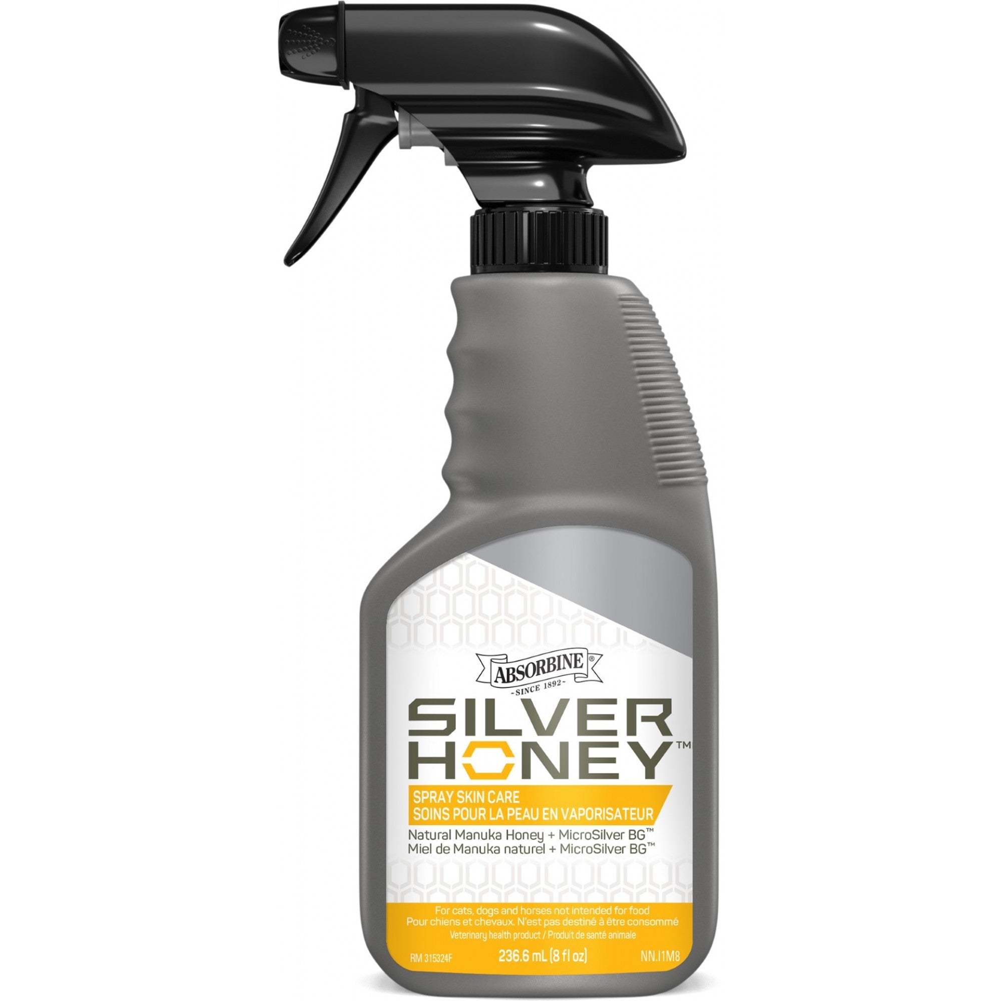 Spray soin pour la peau ABSORBINE SILVER HONEY, gel, 236 ml