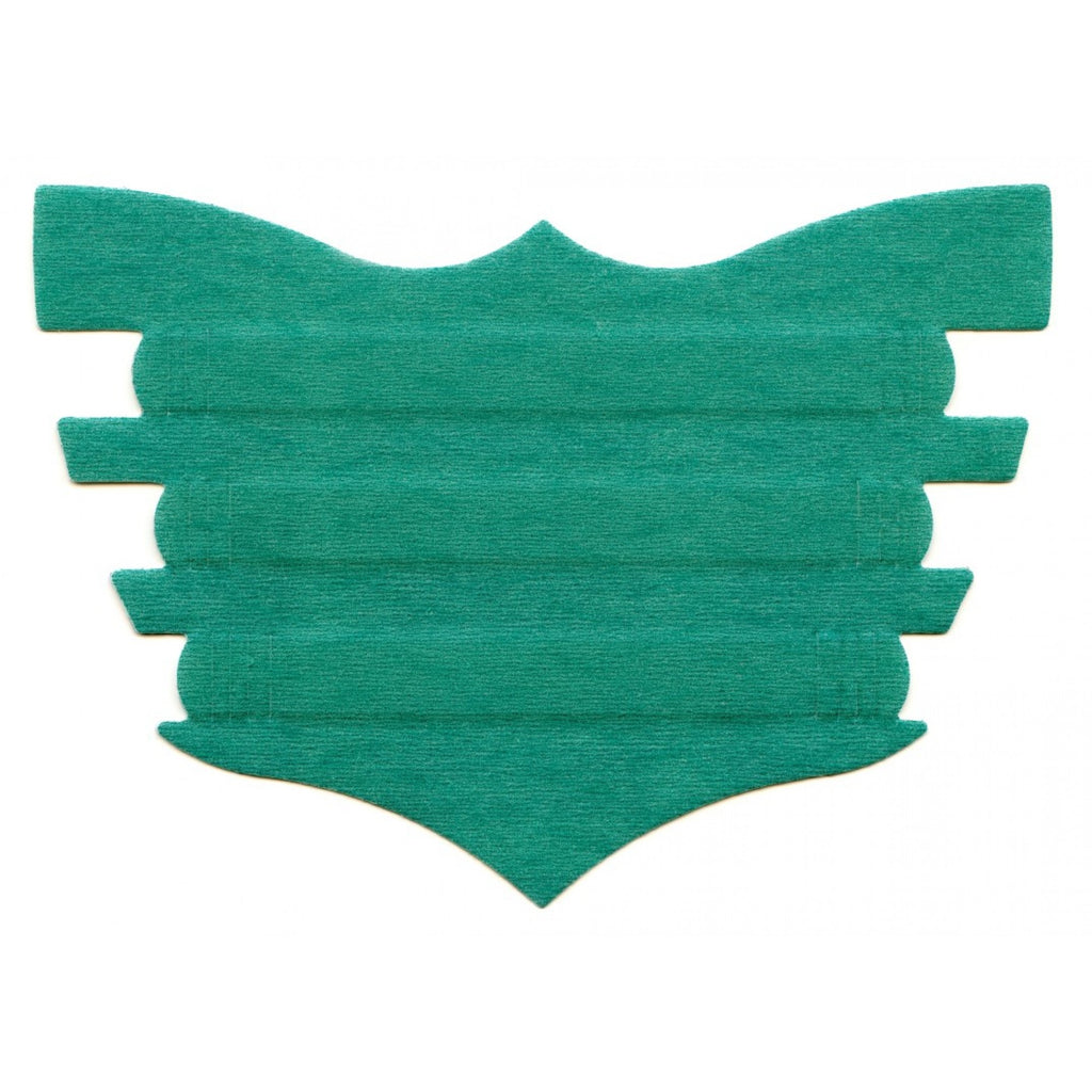 Bandes nasales Flair Équine de Western Rawhide, équipement pour cheval, en tissu noir avec boucle métallique.