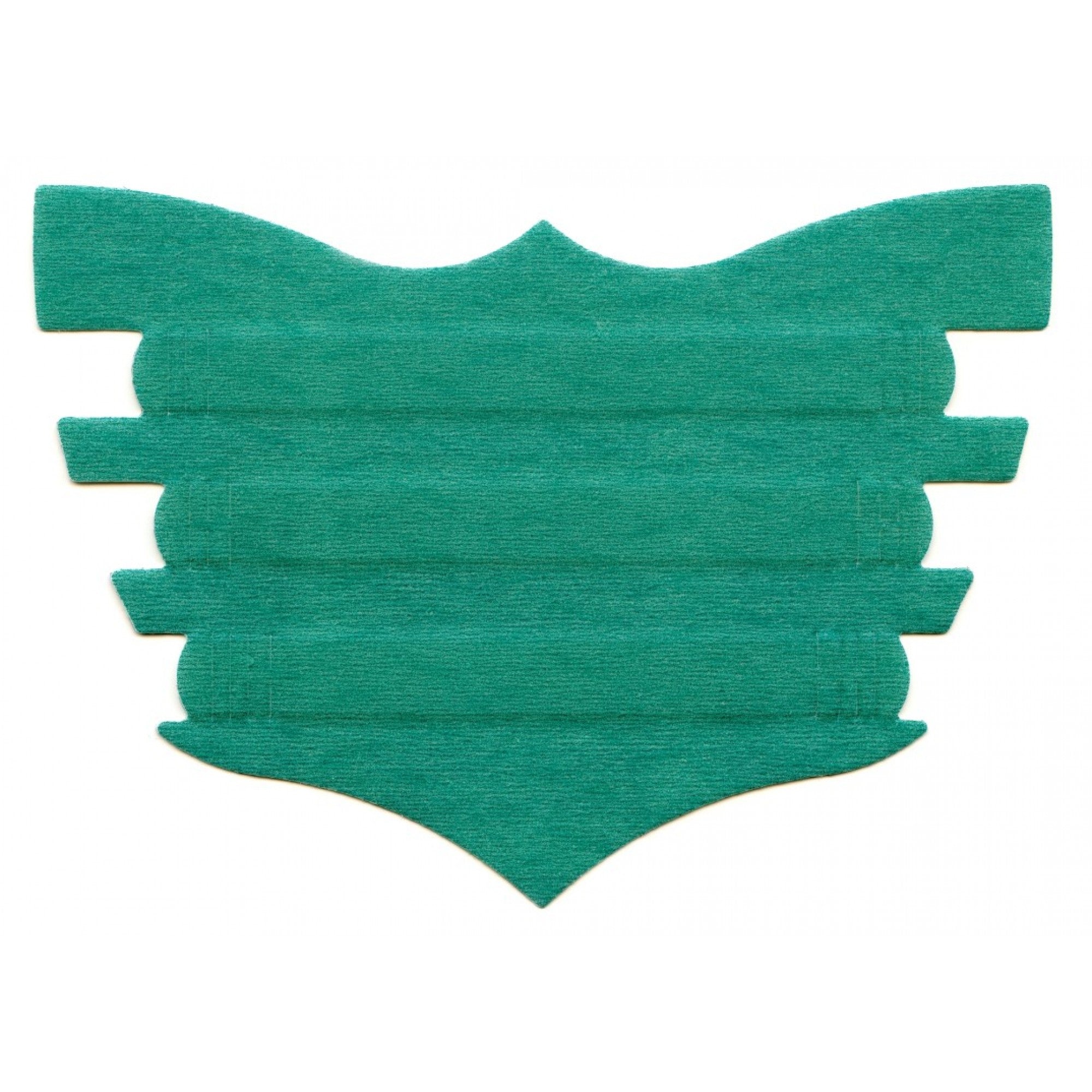 Bandes nasales Flair Équine de Western Rawhide, équipement pour cheval, en tissu noir avec boucle métallique.