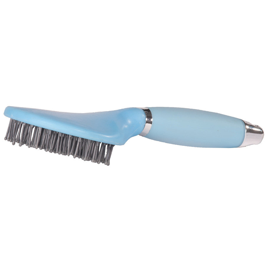 Silverline Brosse à crinière et queue bleue | Manche en gel  Copier