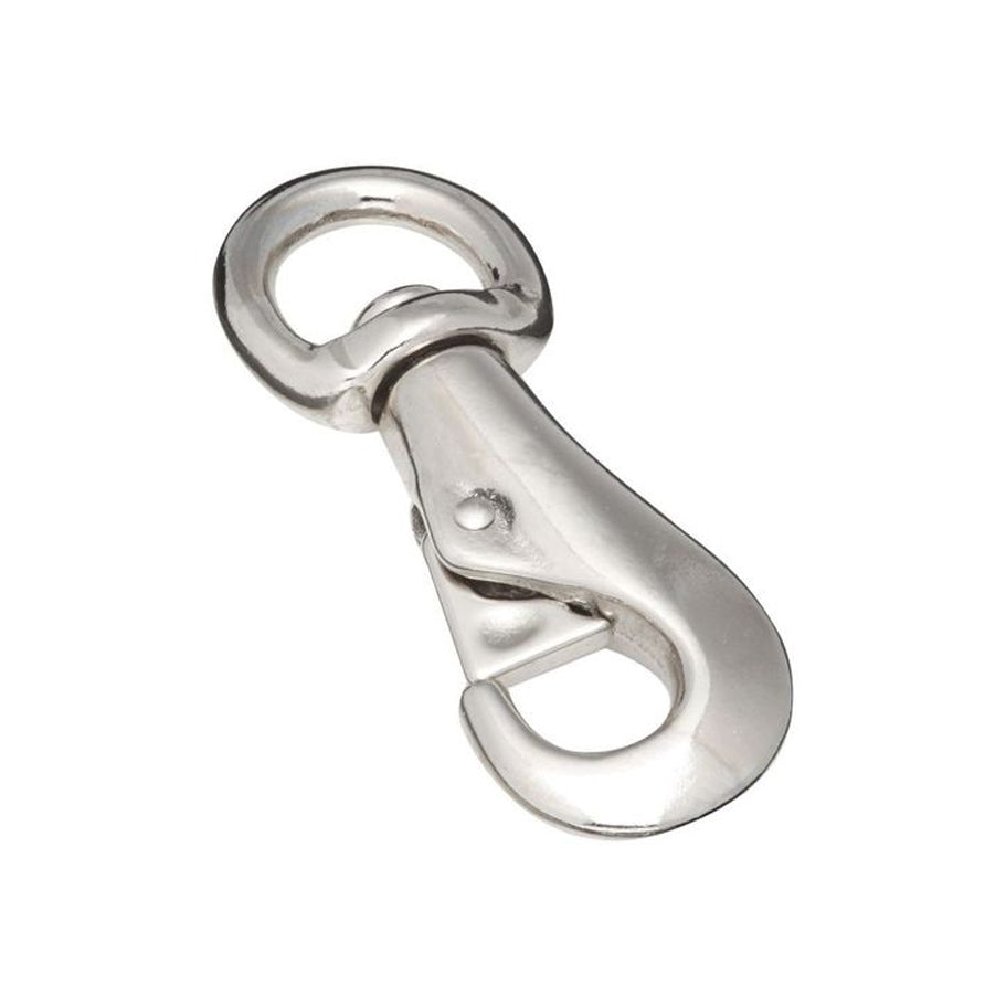 7/8″ Bull Snap, Nickel Plaqué