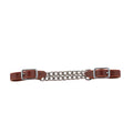 Gourmette à chaîne double en acier inoxydable de Western Rawhide, accessoire élégant pour le style.