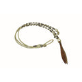 Rênes ROMAL en cuir brut naturel Western