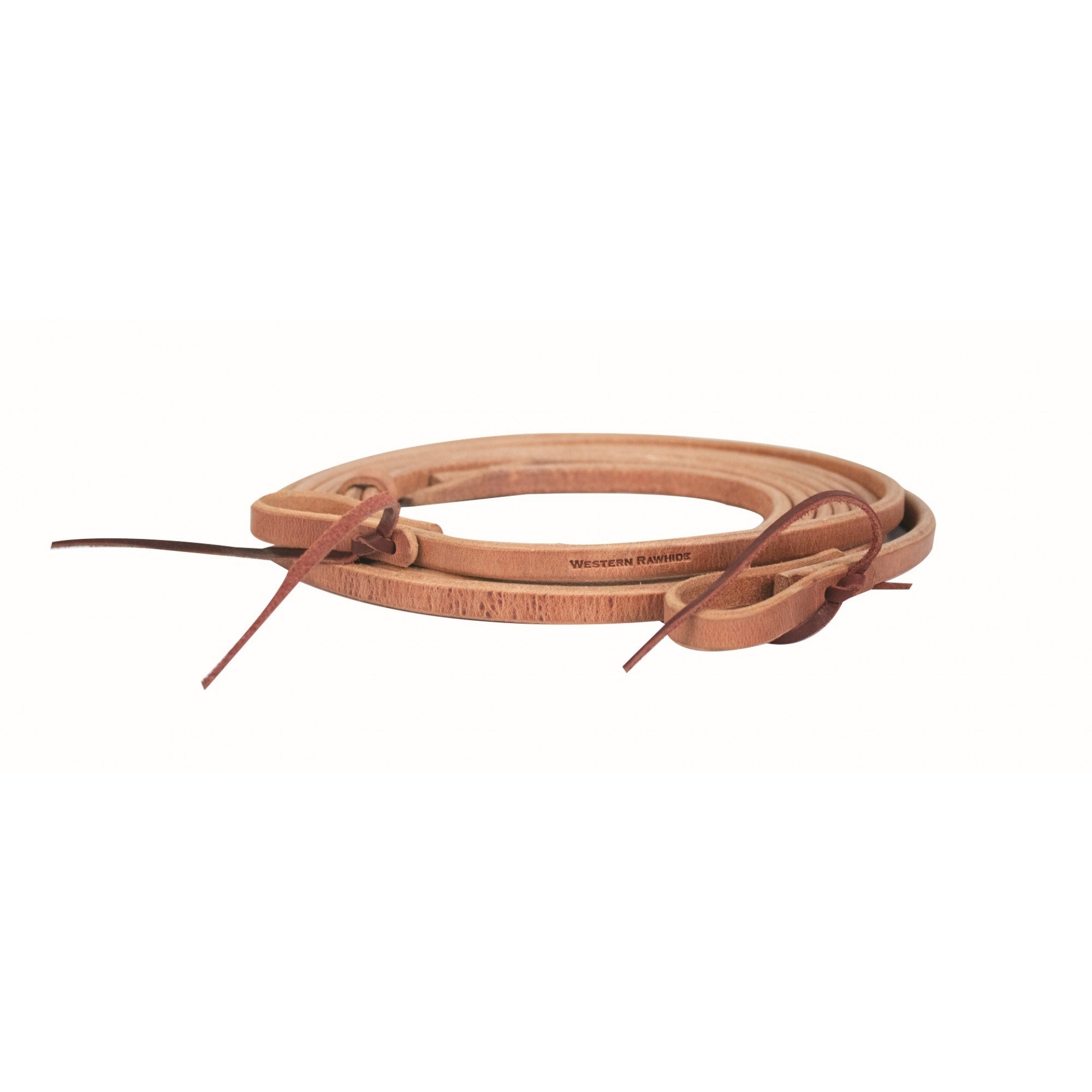 Rênes en cuir brut Western Signature 1/2"