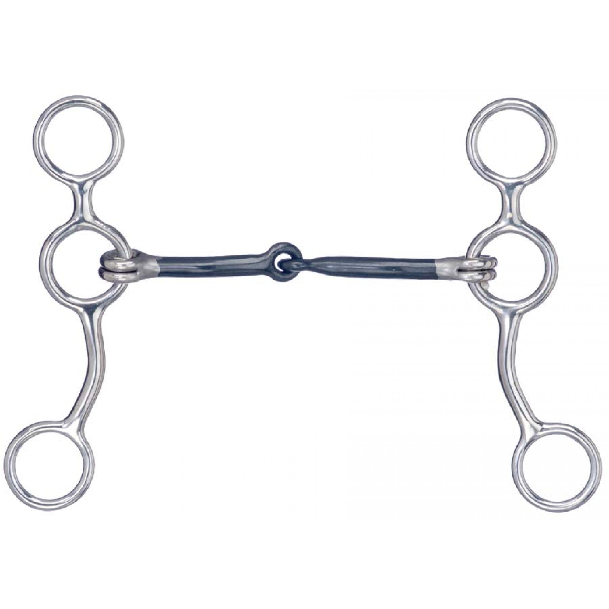 Mors gag snaffle mouth Fer doux 5"