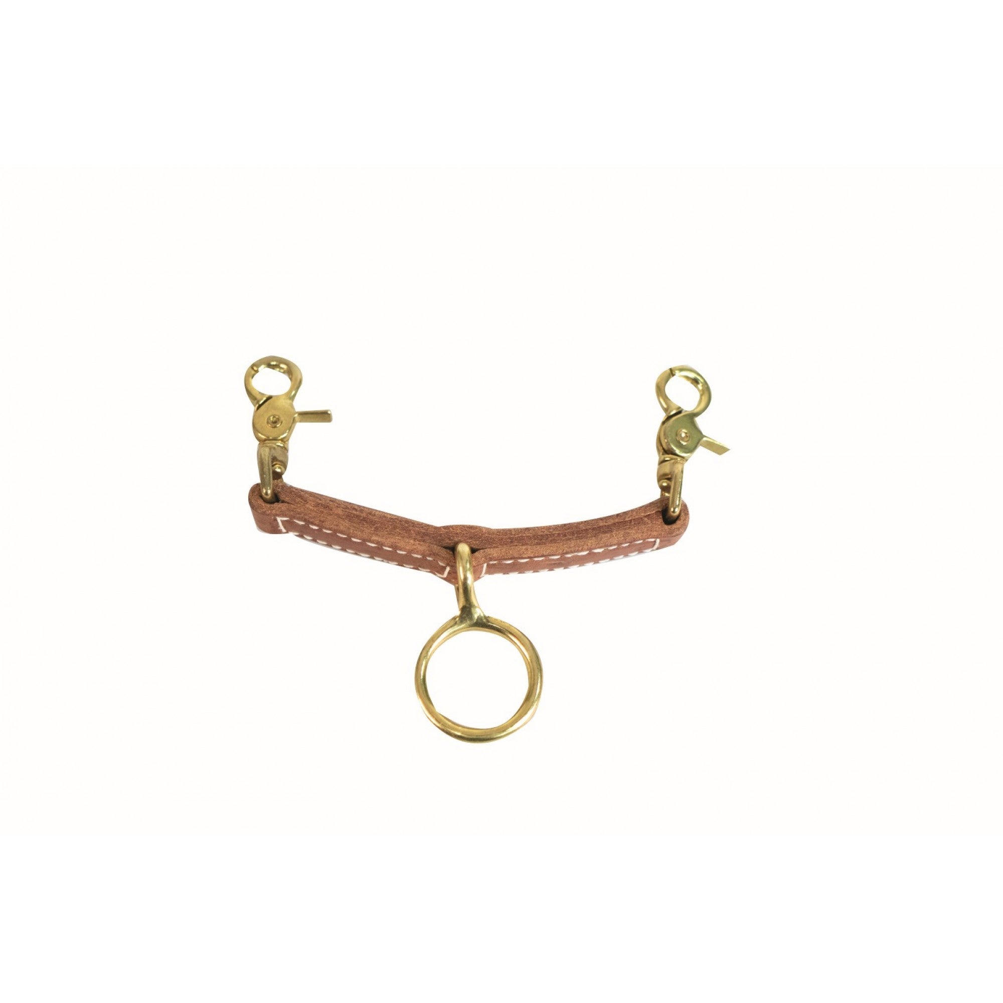 CONNECTEUR DE MORS EN CUIR BRUT POUR HARDON WESTERN