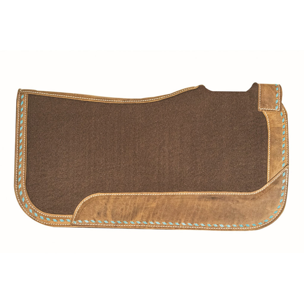 WESTERN RAWHIDE DARK BROWN FELT PAD 27"x30"