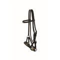 Side Pull avec noseband en nylon et bride en cuir