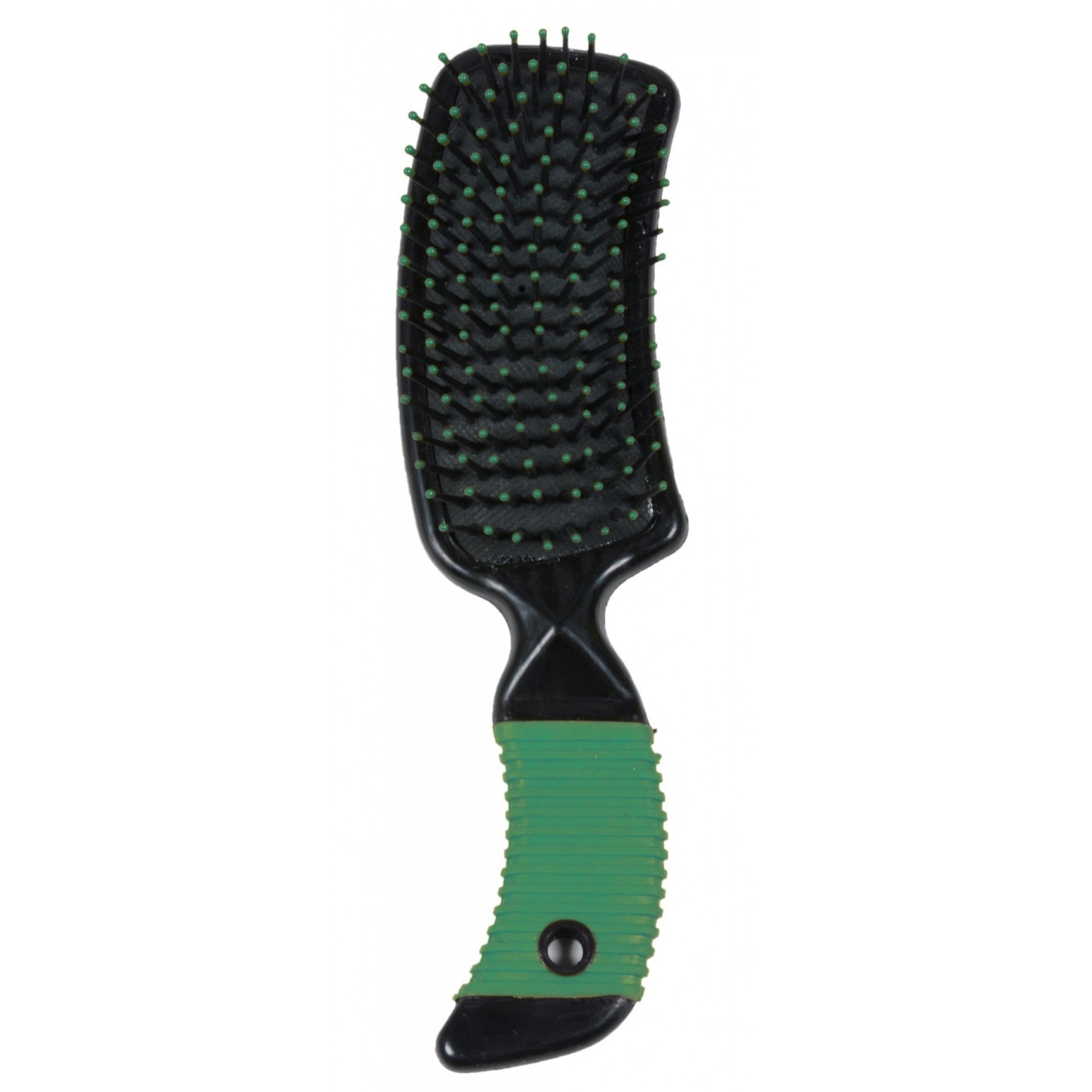 Brosses pour crinière et queue courbées Western Rawhide, outils de soins pour chevaux avec poils souples et poignée ergonomique