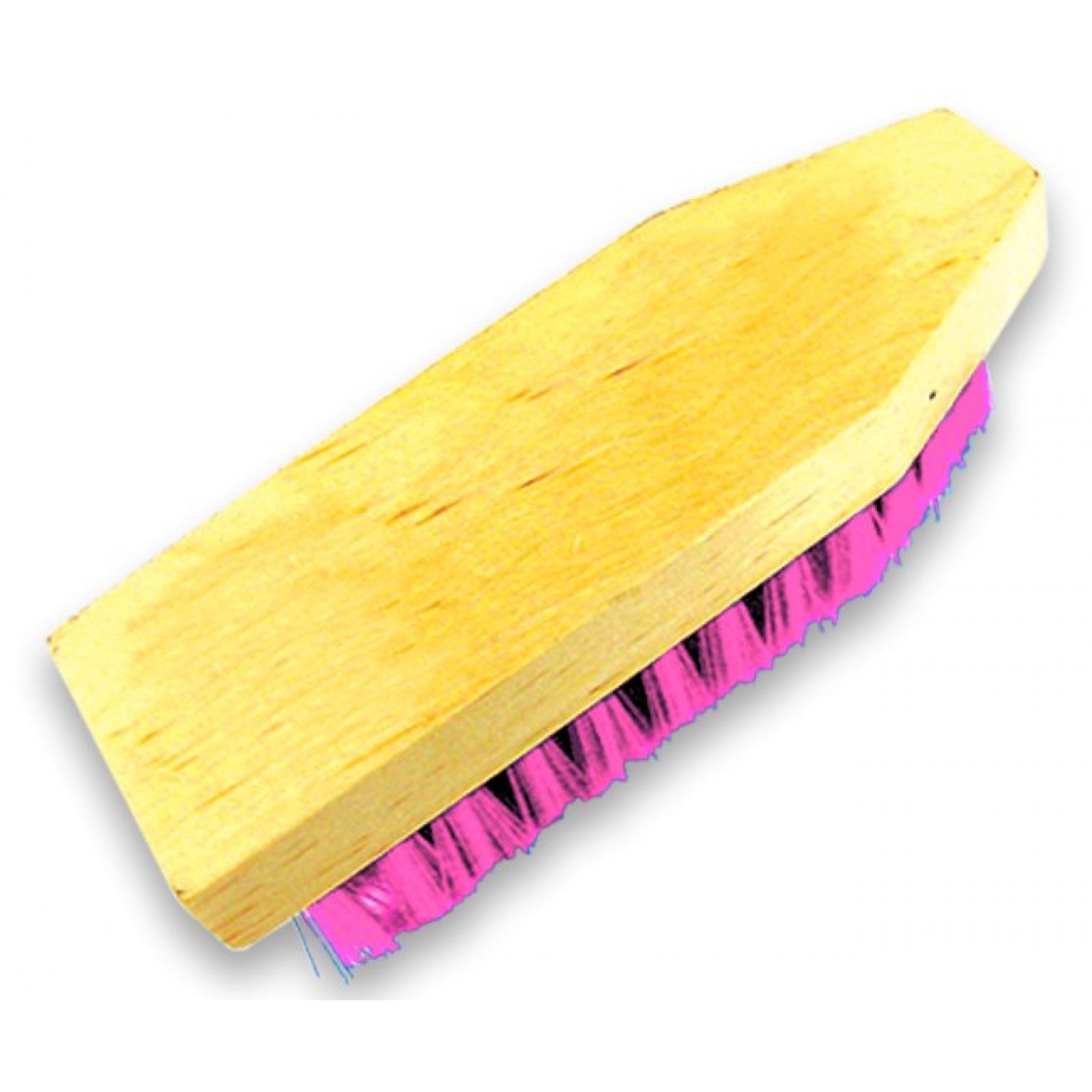 Brosse à queue avec dos en bois