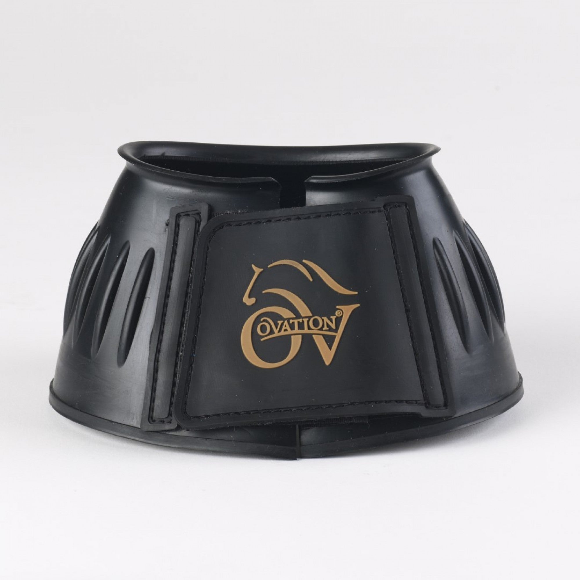 Cloche côtelée Cavalier à fermeture auto-agrippante, accessoire professionnel pour équipement de protection.