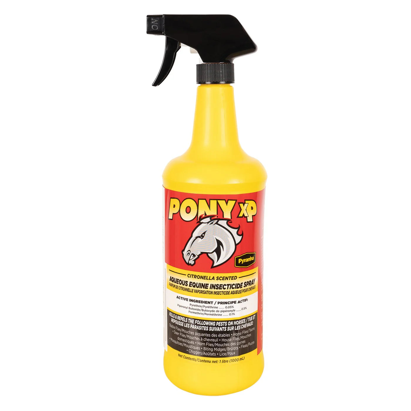 Spray anti-mouches pour chevaux Pony XP