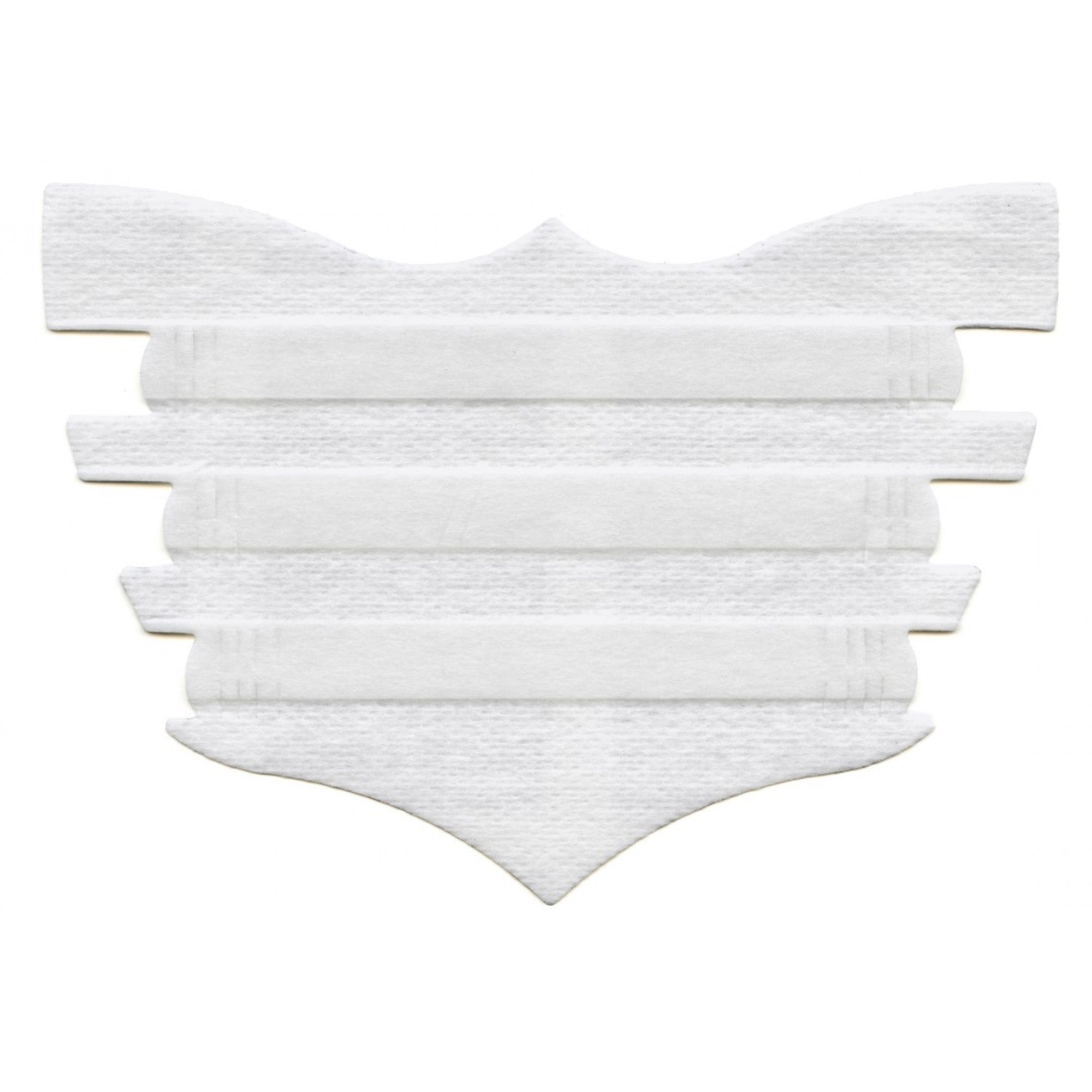 Bandes nasales Flair Equine blanches de Western Rawhide, équipement pour cheval, confort et style pour l’équitation.