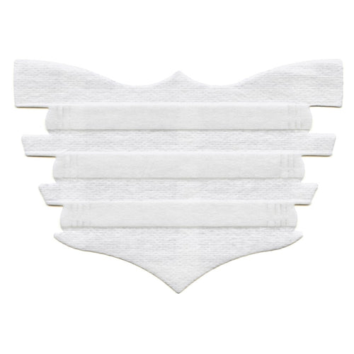 Bandes nasales Flair Equine blanches de Western Rawhide, équipement pour cheval, confort et style pour l’équitation.