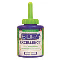 Soins BIOPTEQ Excellence Hydratation pour sabots de cheval, flacon de 450 ml, produit pour l’entretien et la protection des sabots.
