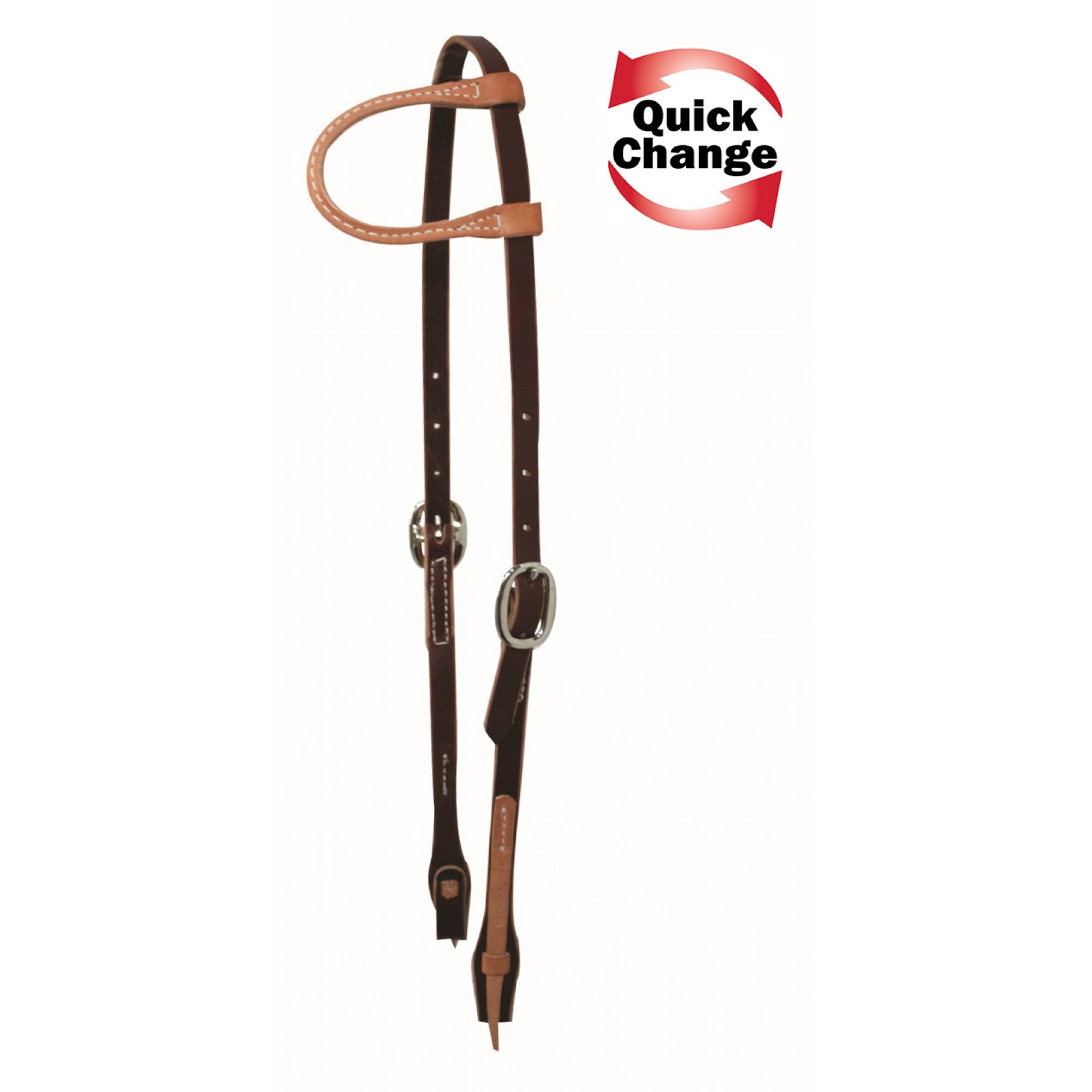 BRIDE A OREIL QUICK CHANGE WESTERN RAWHIDE SIGNATURE - ES Sellerie Western