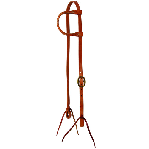 BRIDON À UNE OREILLE, HARNESS LEATHER - ES Sellerie Western