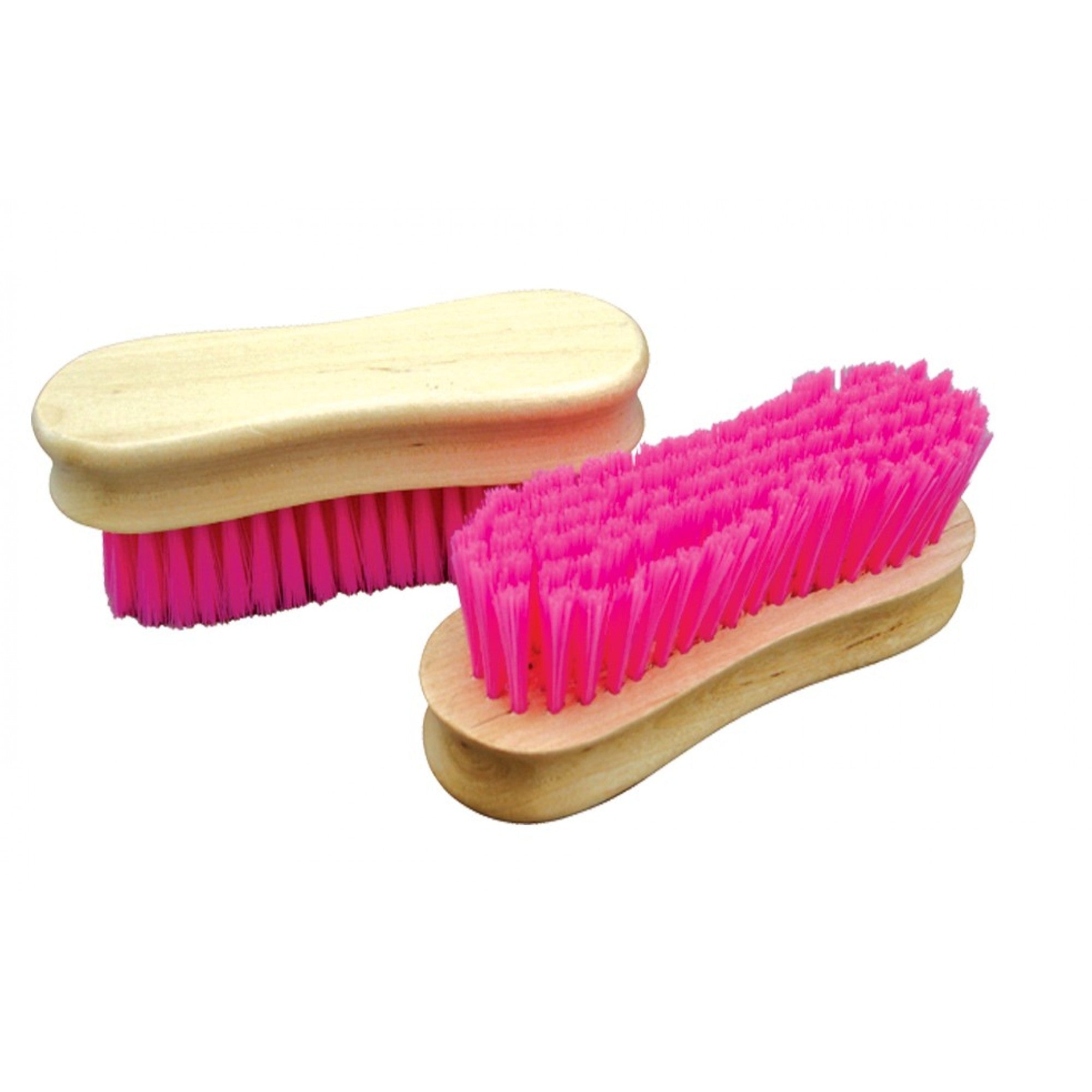 Brosse à visage en bois rose pour soins de la peau, conçue pour un nettoyage doux et naturel du visage.