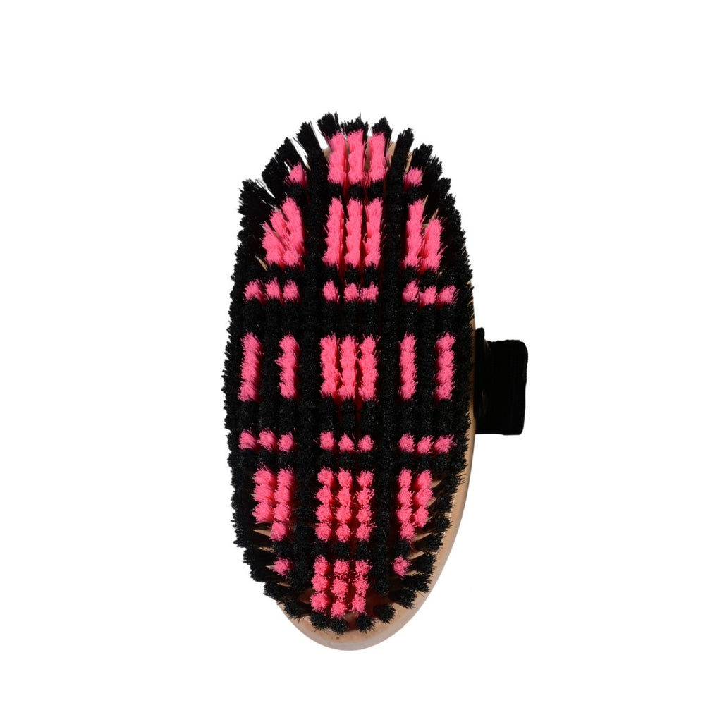 Brosse douce à carreaux de couleur Western Rawhide, outil de soins pour le nettoyage et l’entretien.