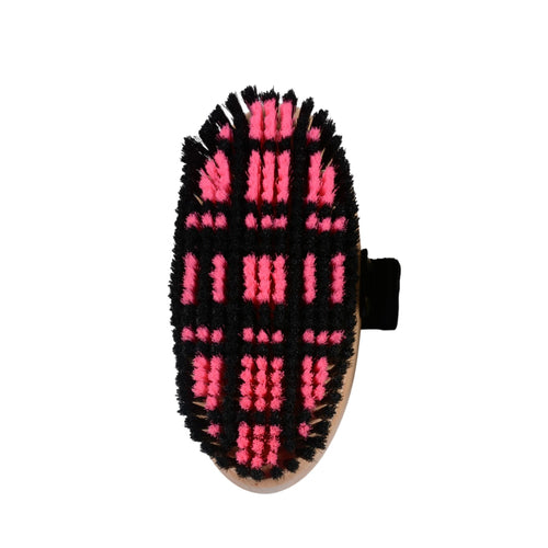 Brosse douce à carreaux de couleur Western Rawhide, outil de soins pour le nettoyage et l’entretien.