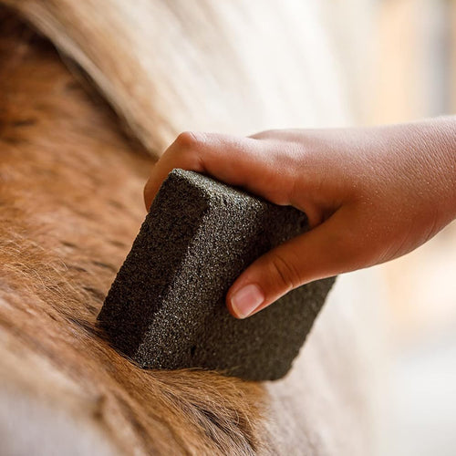 Bloc de toilettage Farnam Slick N Easy, soin pour chevaux, petit format de 0,035 kg, conçu pour démêler et lisser la fourrure.