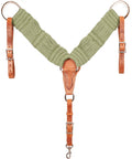 Équipement de cheval Bricole Bamboo Bambex Mustang de Western Rawhide, en bambou, adapté pour le dressage équestre.