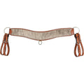 Bricoler tripping en cuir de vache bringé avec dots en acier inoxydable, équipement pour cheval Western Rawhide.