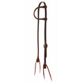 Bride d'une oreille Western Rawhide avec lacets, équipement de cheval de 5/8 pouces, durable et robuste.