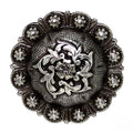 CONCHO COLOMA, 1 1/2" ARGENT - ES Sellerie Western