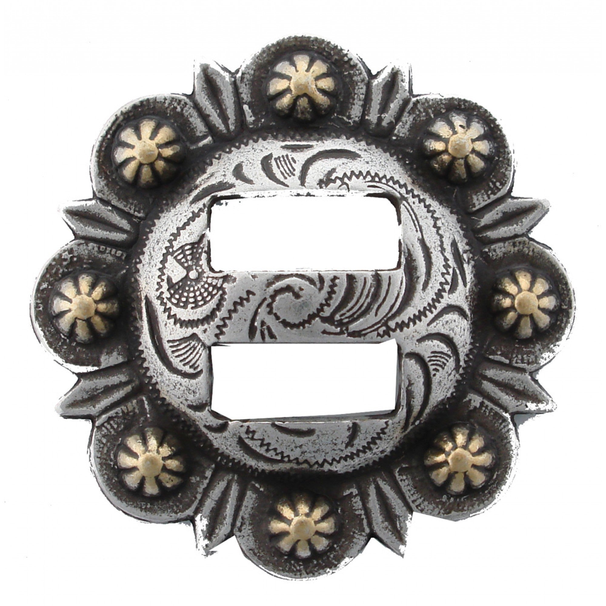 CONCHO À FENTE BERRY SWIRL – 1 1/2" - ES Sellerie Western