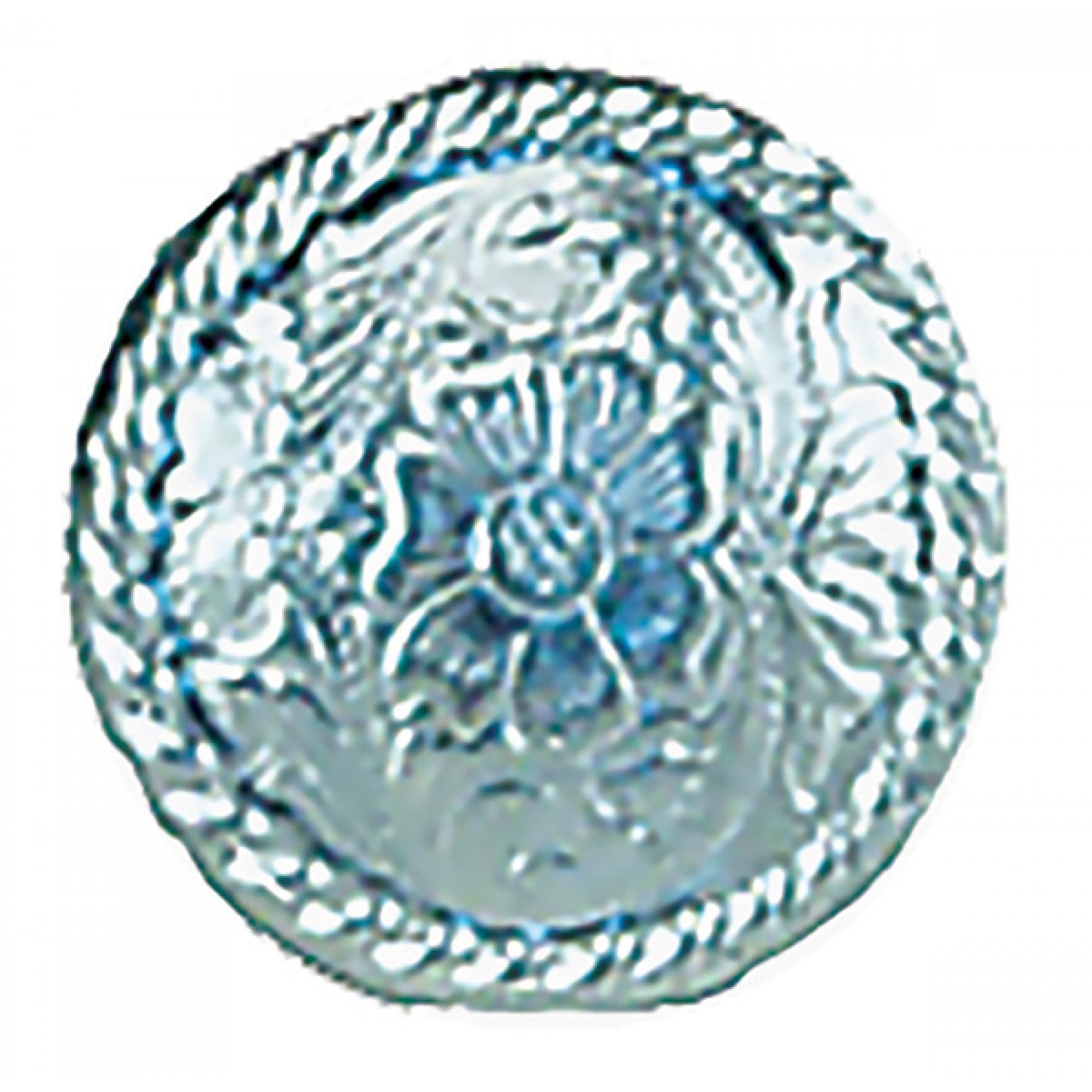 Concho pour selle en argent de 1,5 pouces, Accessoires Western Rawhide, ornement décoratif pour selle western.