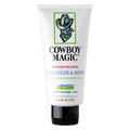 Soin démelant Cowboy Magic Shine de Western Rawhide, bouteille avec étiquette, pour démêler et faire briller la crinière et la queue du cheval