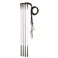 Chambrière d'entraînement noire de 50 pouces de la marque Western Rawhide, accessoire pour l'équitation ou l'entraînement.