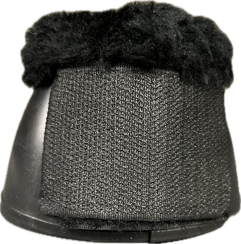 Cloches noires pour mini cheval avec doublure polaire, équipement de protection pour cheval Ger-Ryan.