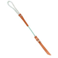 Cravache en corde Equibrand, accessoire d’équitation avec poignée en corde et fouet flexible pour le contrôle du cheval.