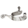 Éperons FG de reining de compétition Western Rawhide, accessoires équestres en métal avec boucles pour cavalier.