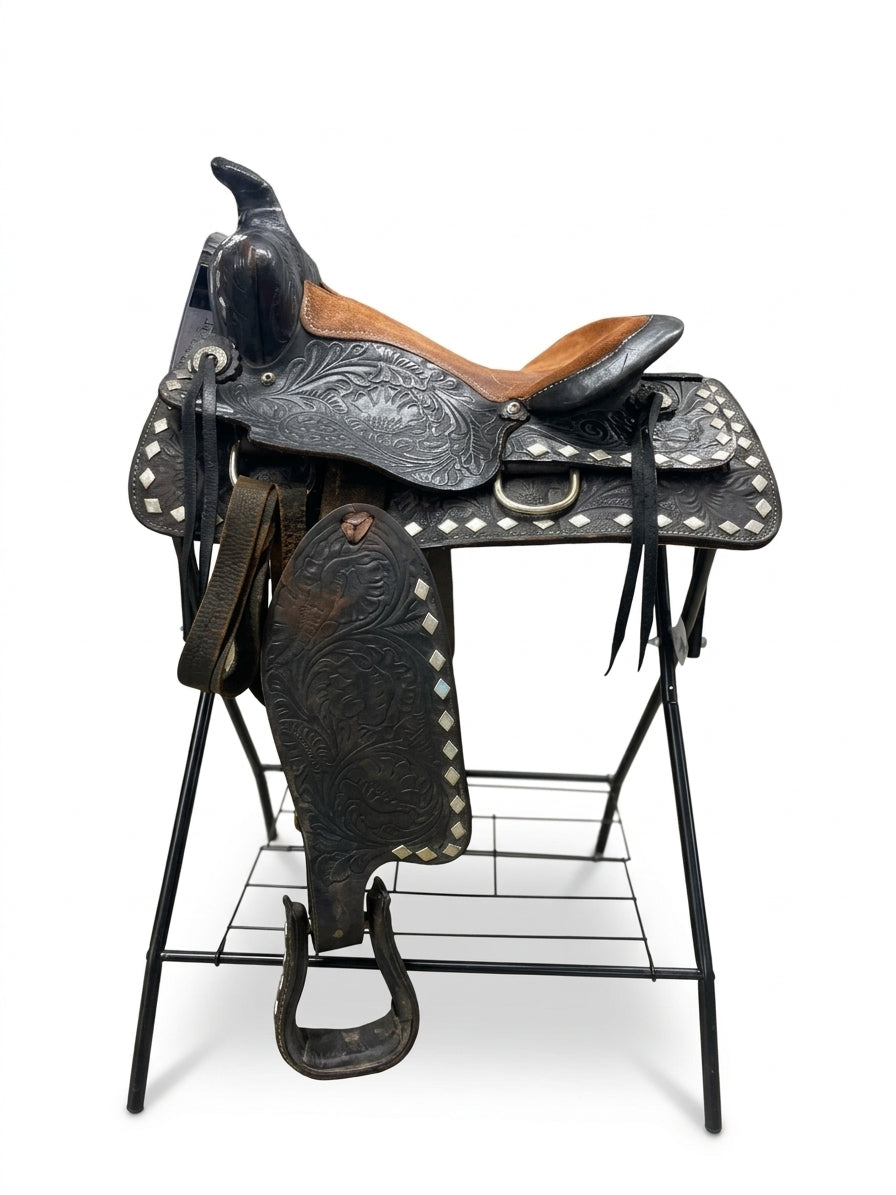 Selle Western randonnée Usagée