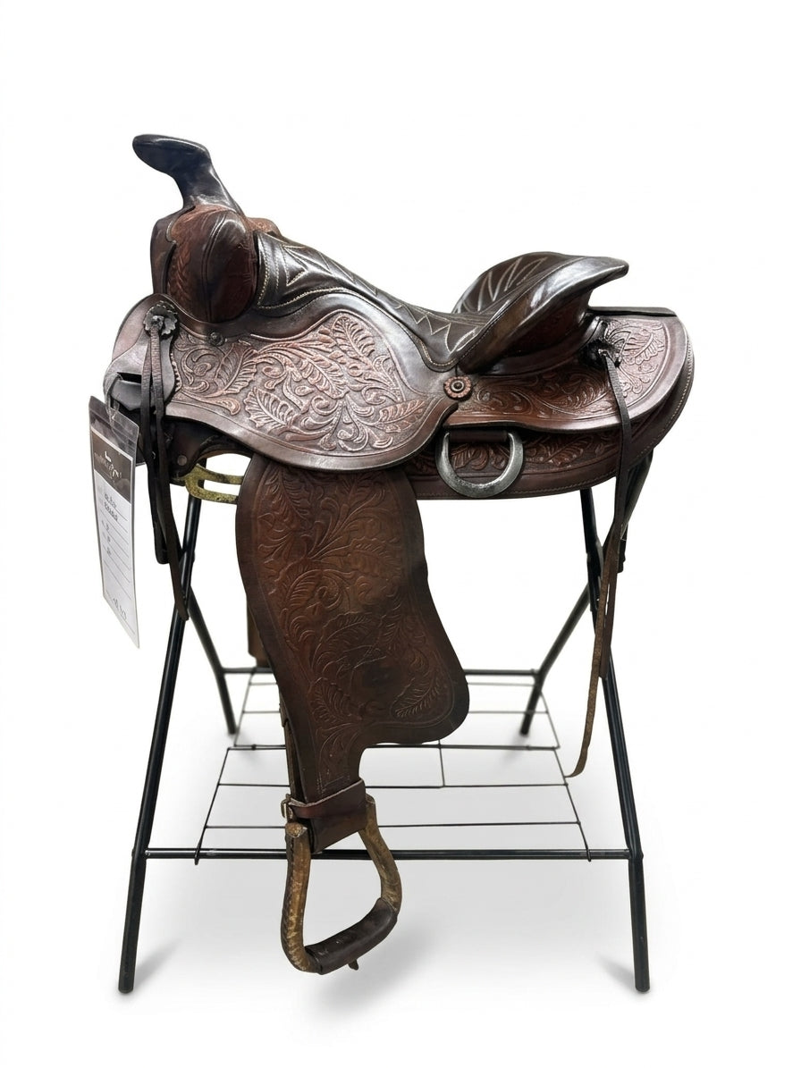 Selle Western Big Horn usagée