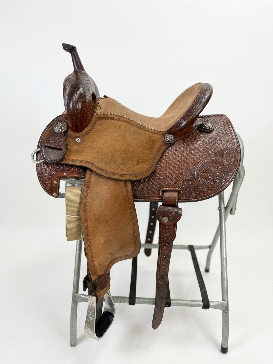Selle Western de Baril Usagée - Martin Saddlery