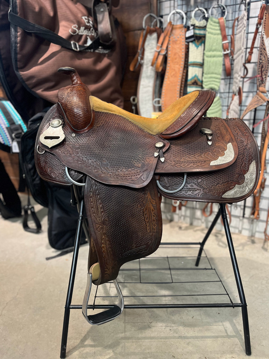 Selle western de reining