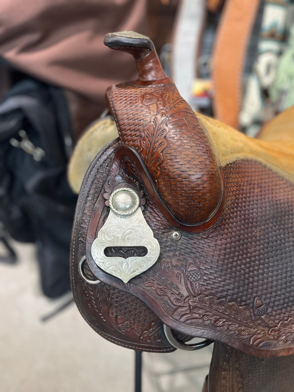 Selle western de reining