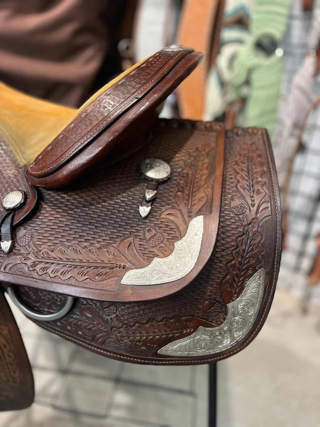 Selle western de reining