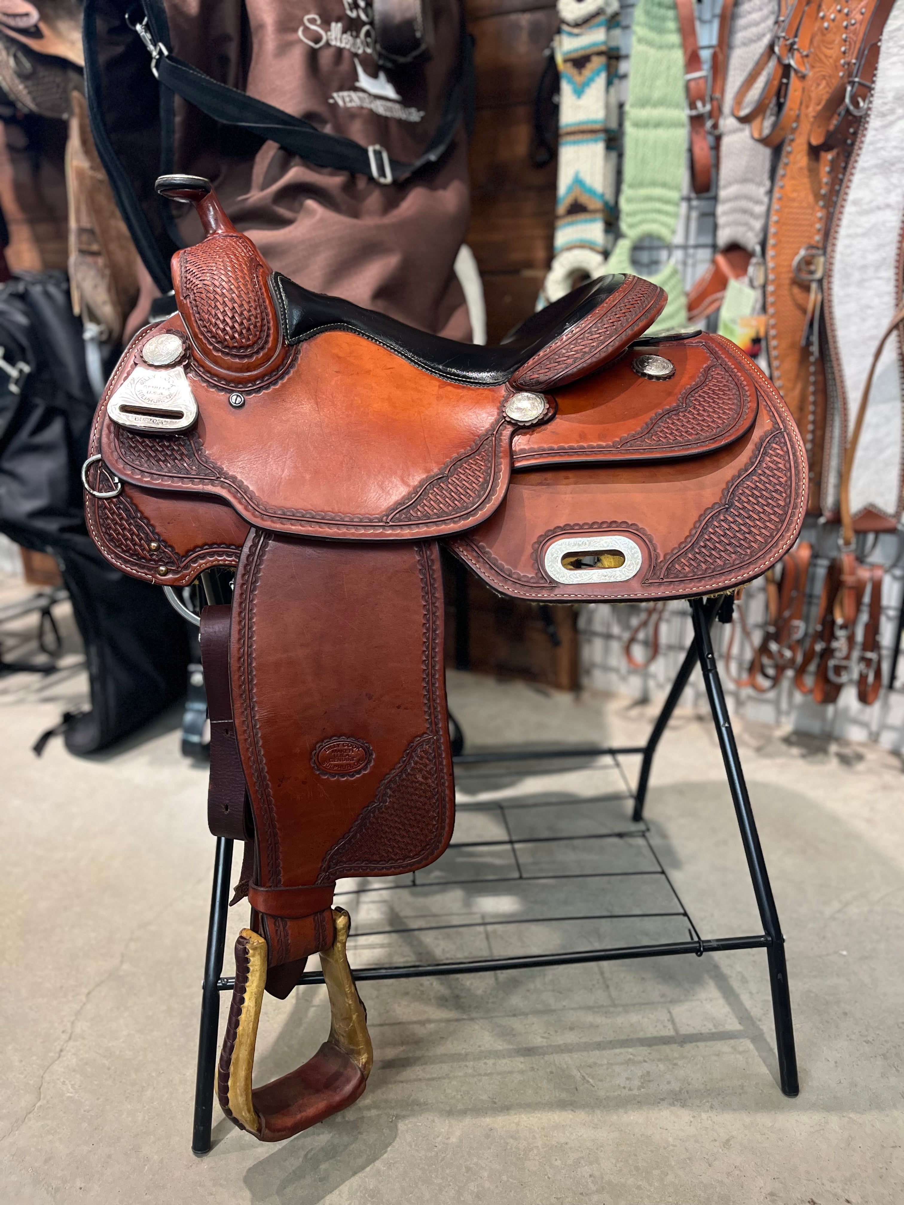 Selle western de reining - Billy Cook Pro Reiner
