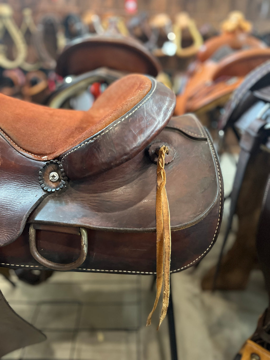 Selle Western de randonnée