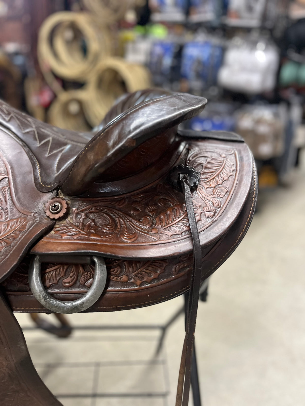Selle Western Big Horn usagée