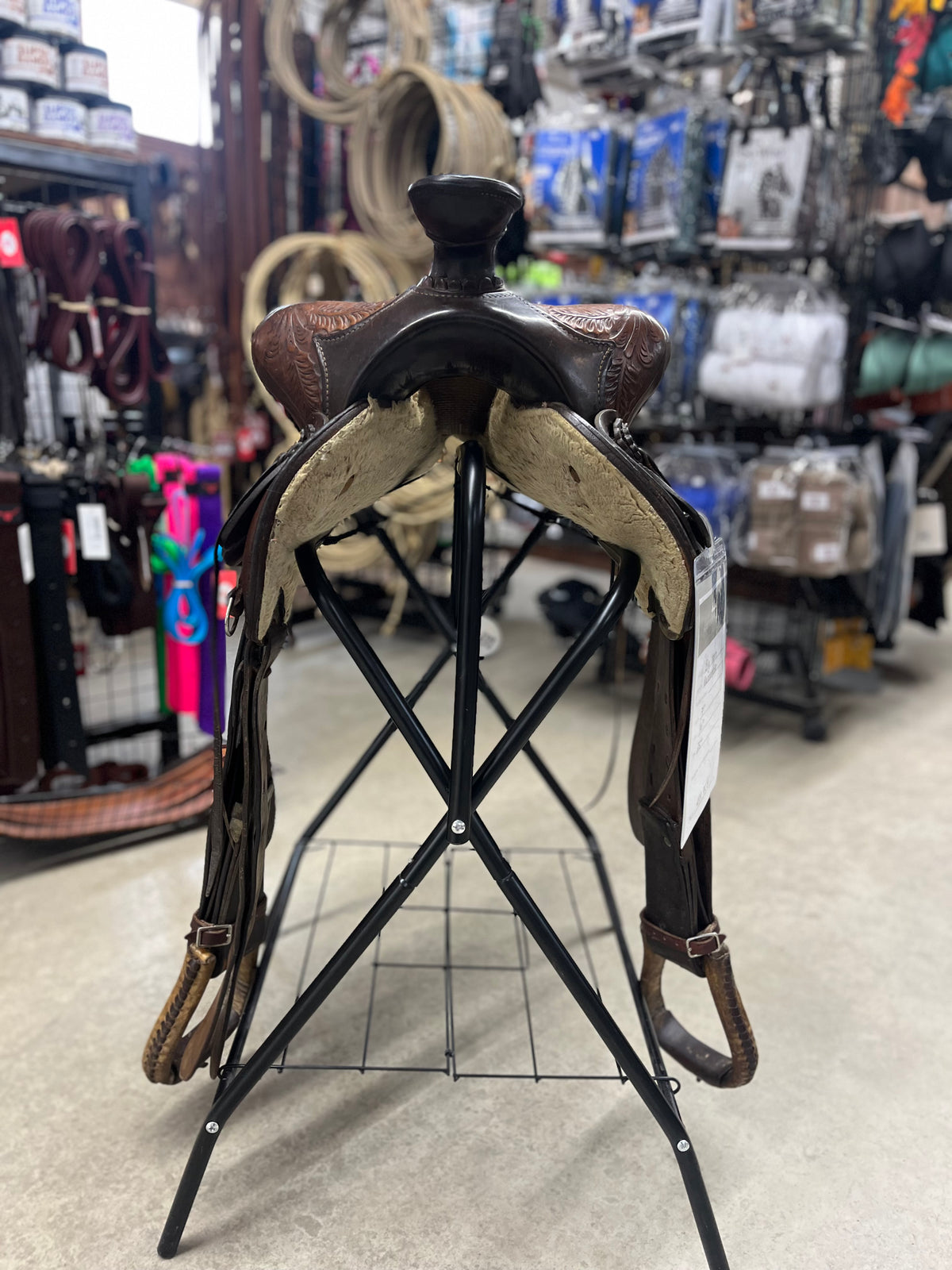 Selle Western Big Horn usagée