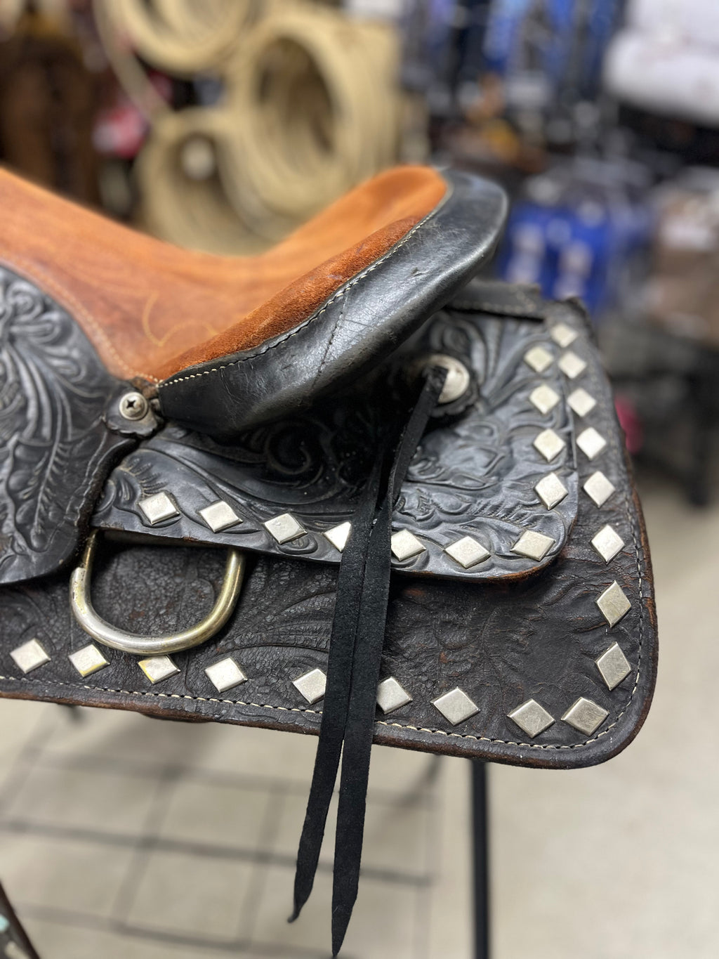 Selle Western randonnée Usagée