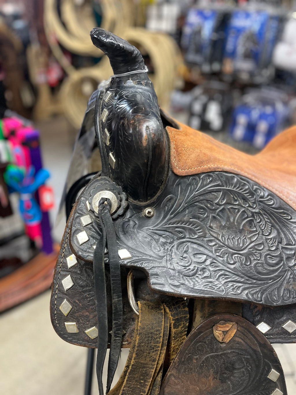 Selle Western randonnée Usagée