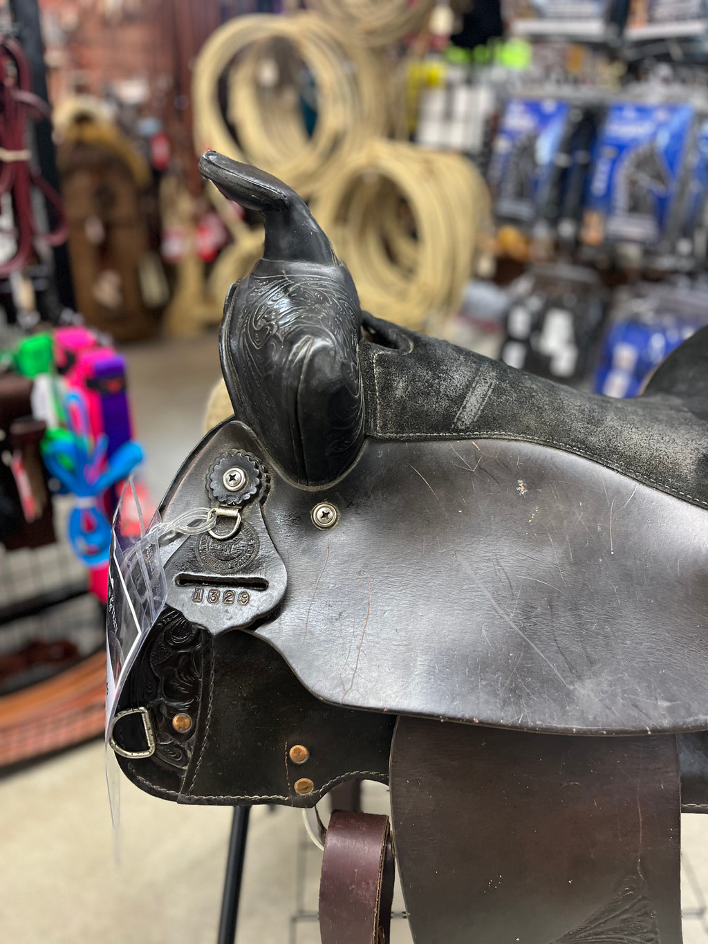 Selle Western de randonnée - Western Rawhide Usagée